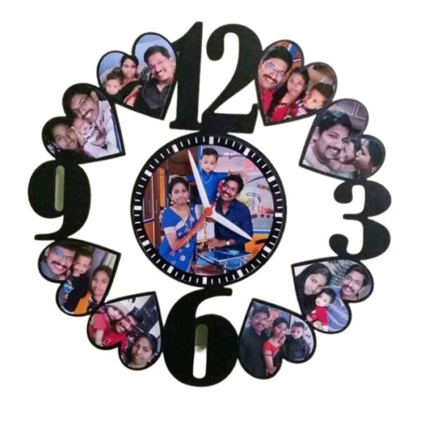 Personalized Photo Collage wall clocks