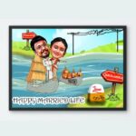 Couple On Boat