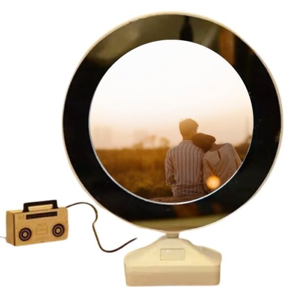 Personalized Round Shape Magic Mirror