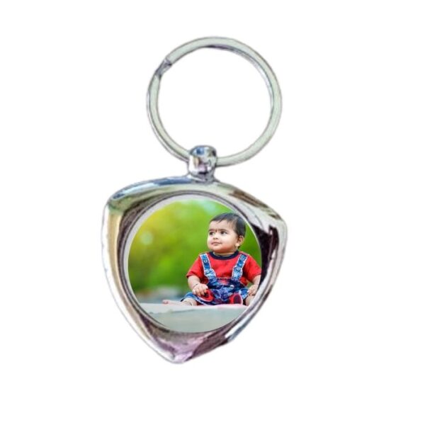 Personalized Metal Photo Key Chains