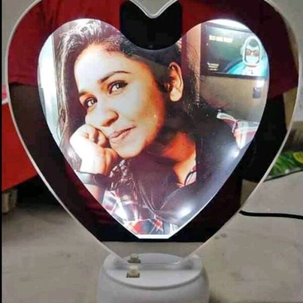 Personalized Heart Shape Magic Mirror