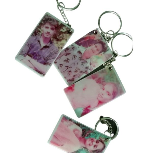 Personalized Multiple Shape Keychain