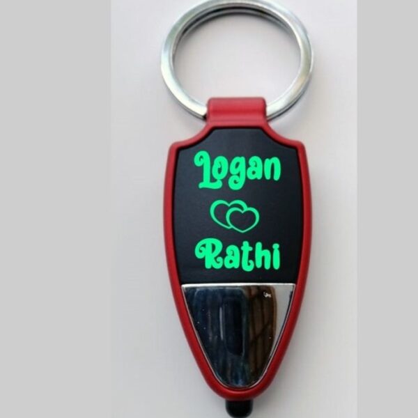 Personalized LED Key Chain
