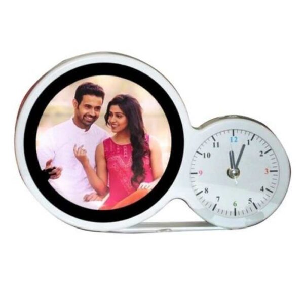 Personalized Magic Mirror with clock